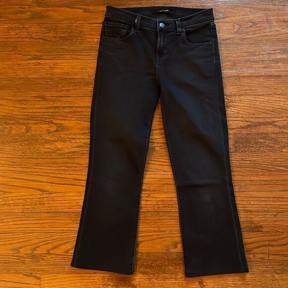J Brand Selena Mid Rise Cropped Jeans - Picture 1 of 8